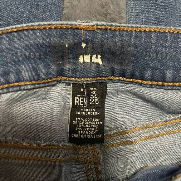 Rewash Brand Blue Jeans Denim Sz 3 stretchy - Picture 5 of 6